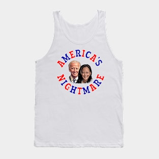 Anti Biden Harris America's Nightmare Tank Top